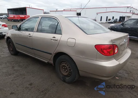 2004 Toyota Corolla Ce from USA, damaged, VIN 2T1BR32E24C307075